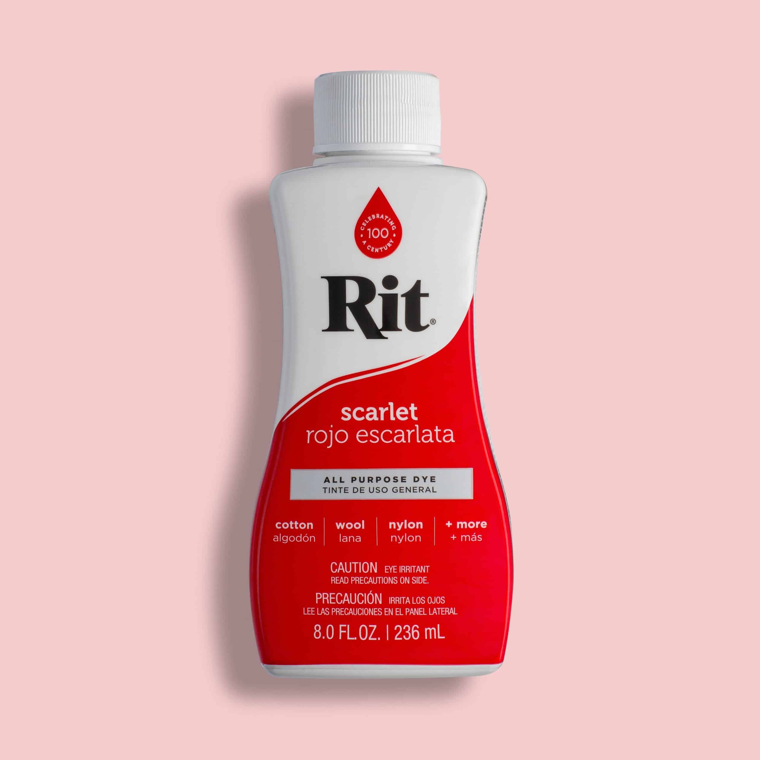 Scarlet All-Purpose Dye – Rit Dye