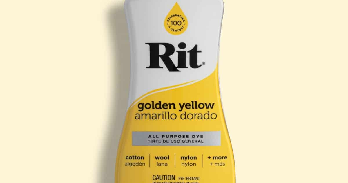 Rit Golden Yellow, All Purpose Powder Dye