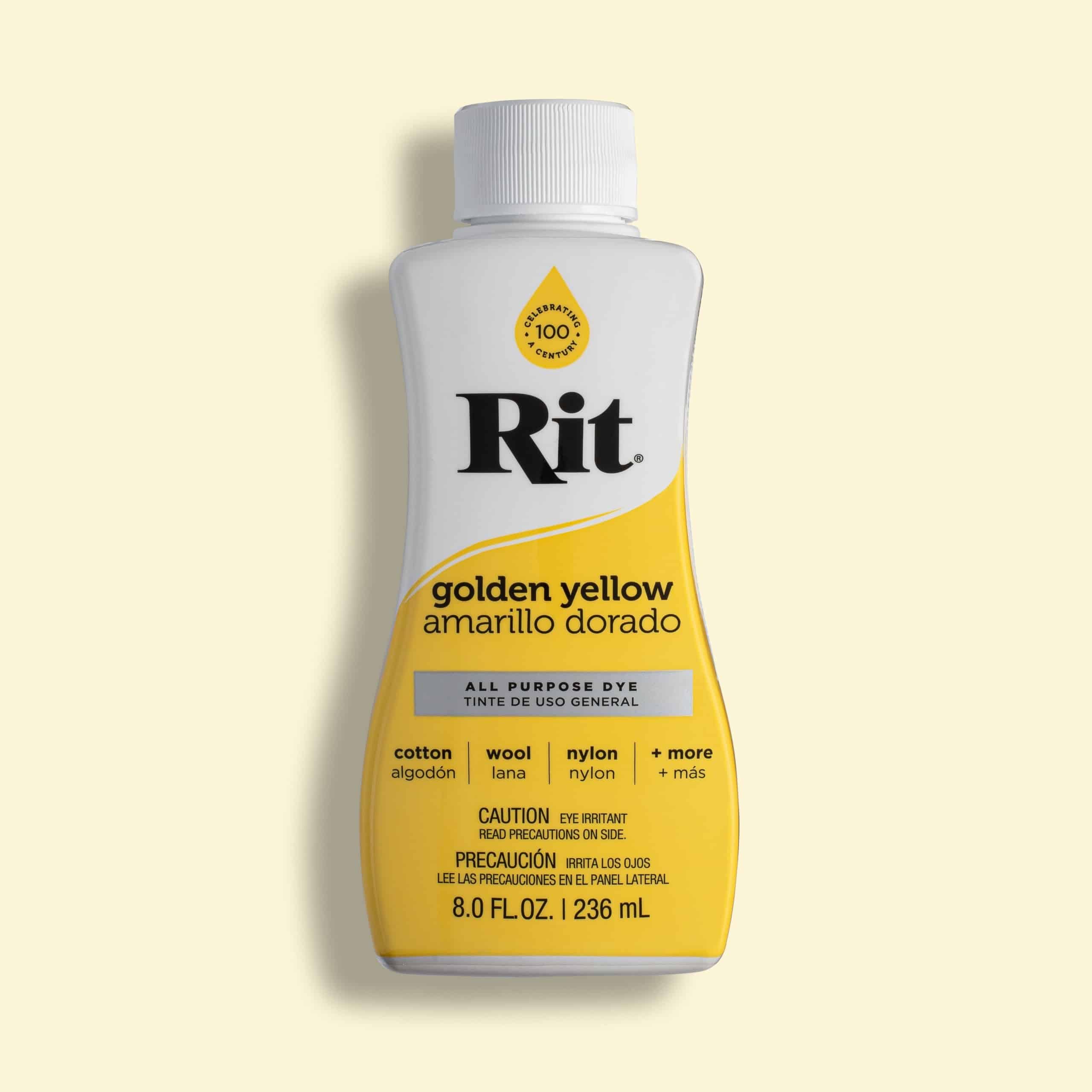 Golden Yellow All-Purpose Dye – Rit Dye