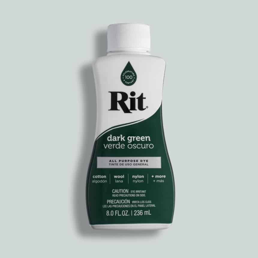  Rit Dye Liquid Truly Green All-Purpose Dye (8oz