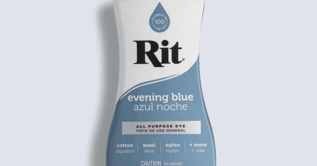 Evening Blue All-Purpose Dye – Rit Dye