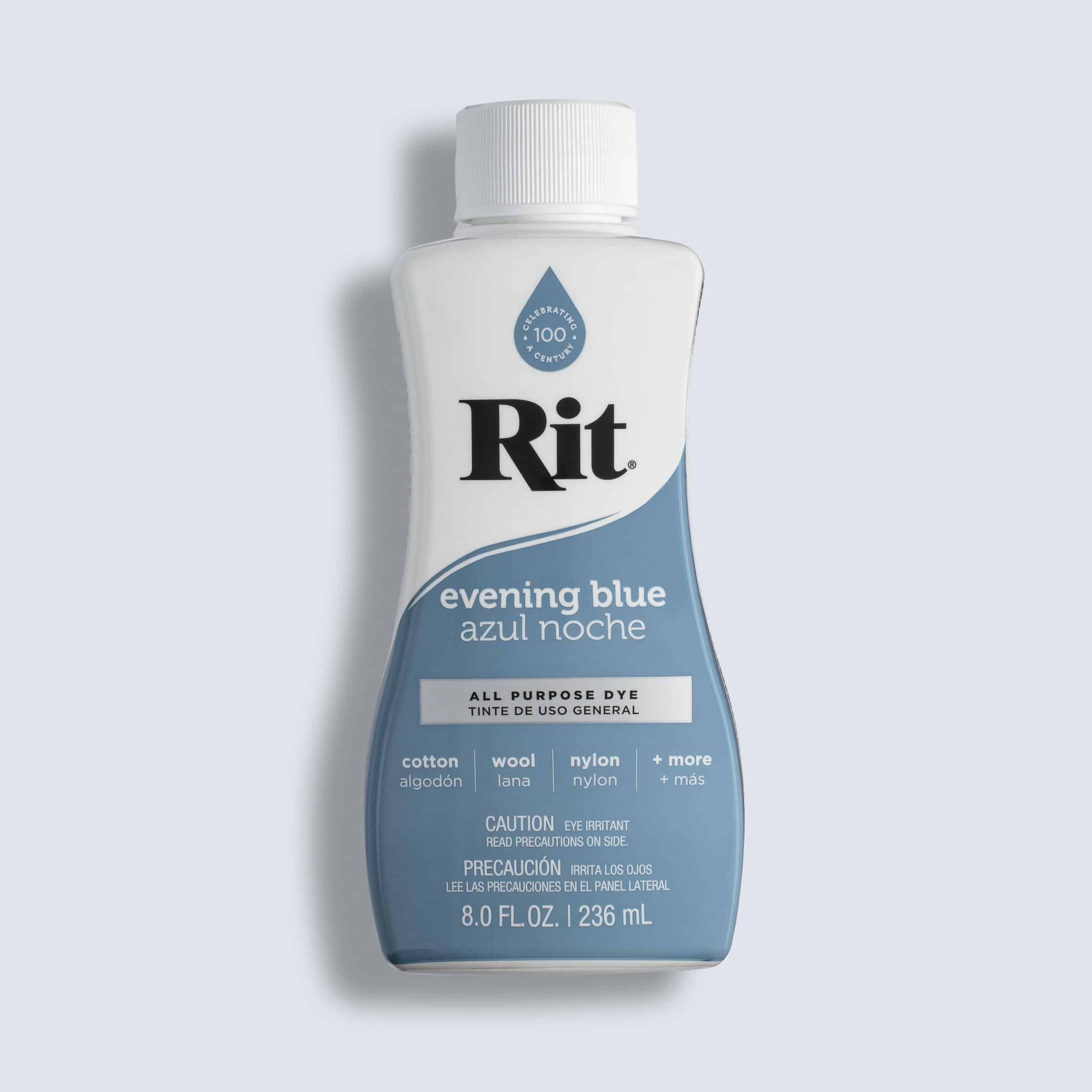  Rit Dyes Navy Blue Liquid 8 oz. Bottle [Pack of 4 ]