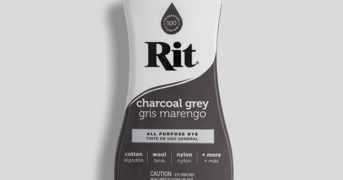 Charcoal Grey AllPurpose Dye Rit Dye