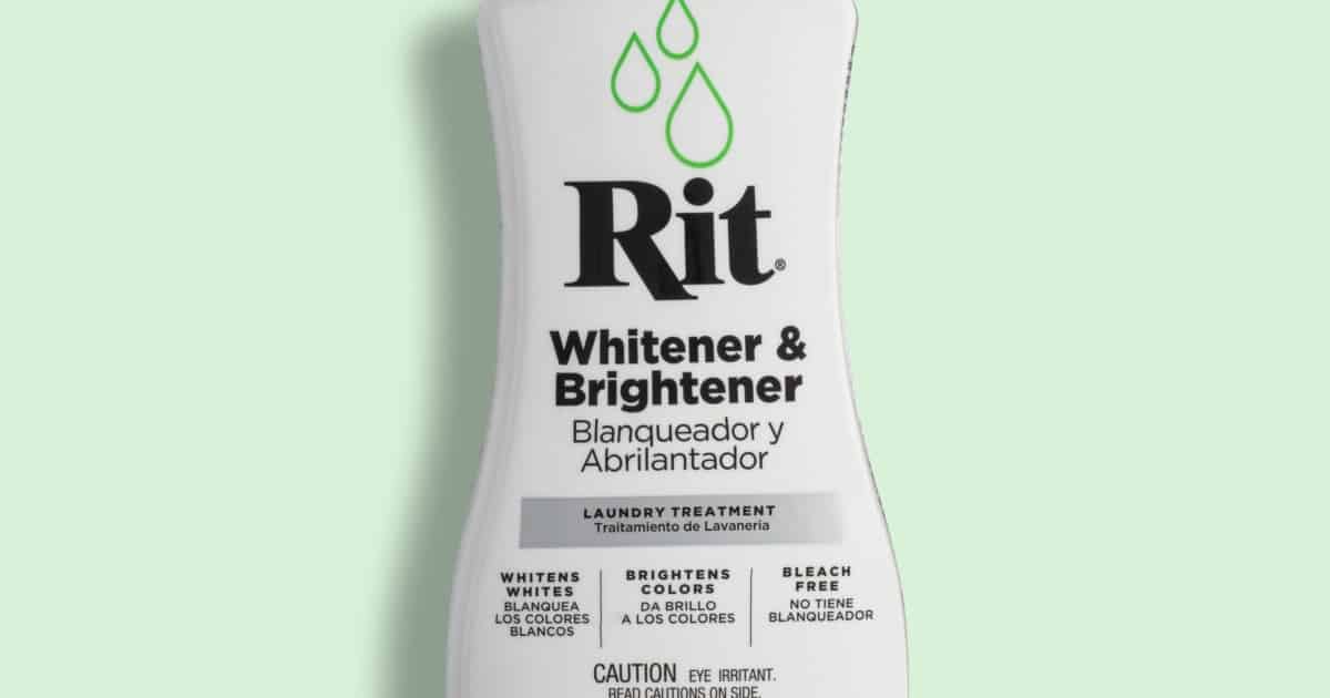 JWONG Rit Laundry Treatment Whitener & Brightener Liquid 8 FL OZ