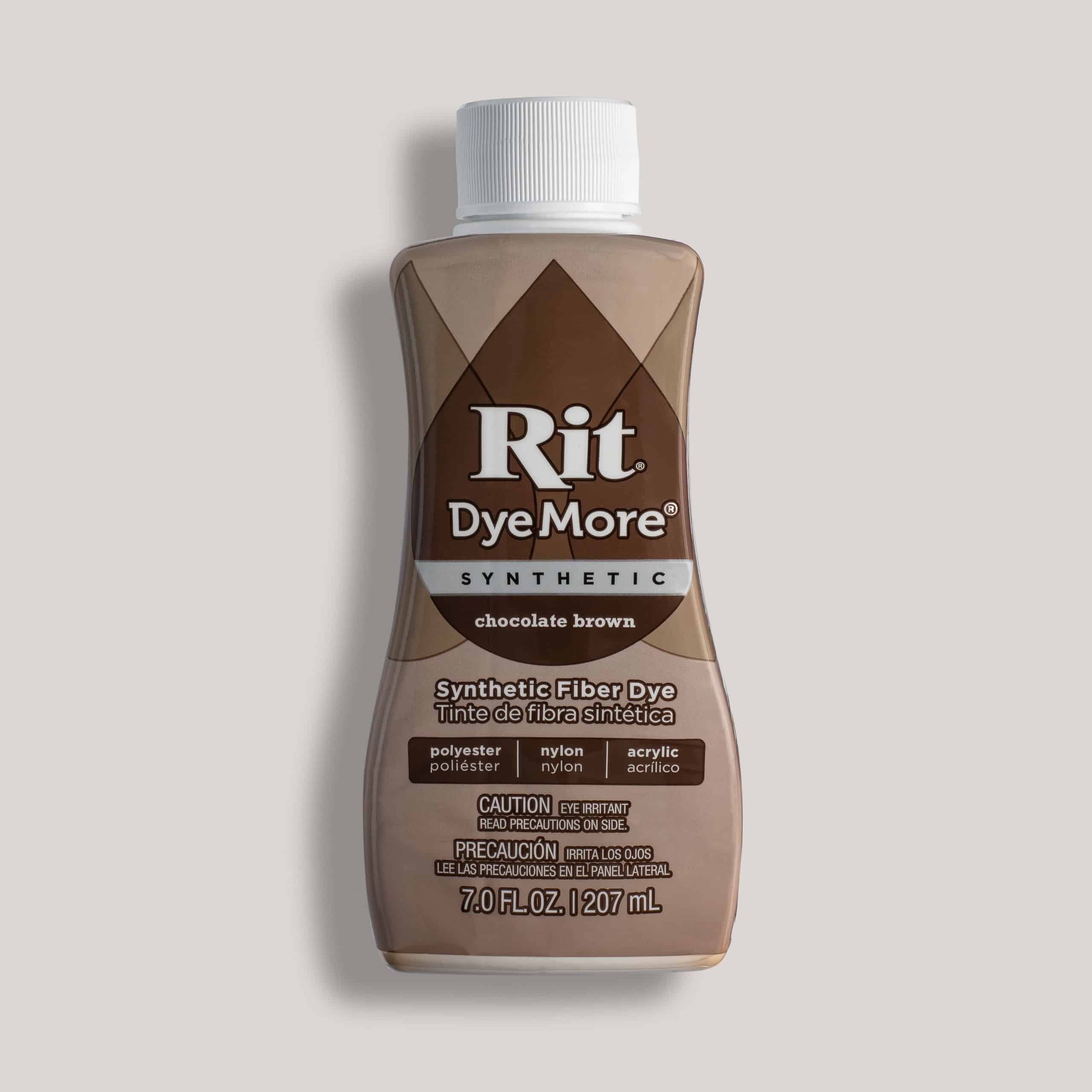 Rit DyeMore Liquid Dye for Synthetic Fibers - Chocolate Brown - 207 ml – Rit  Dye Canada