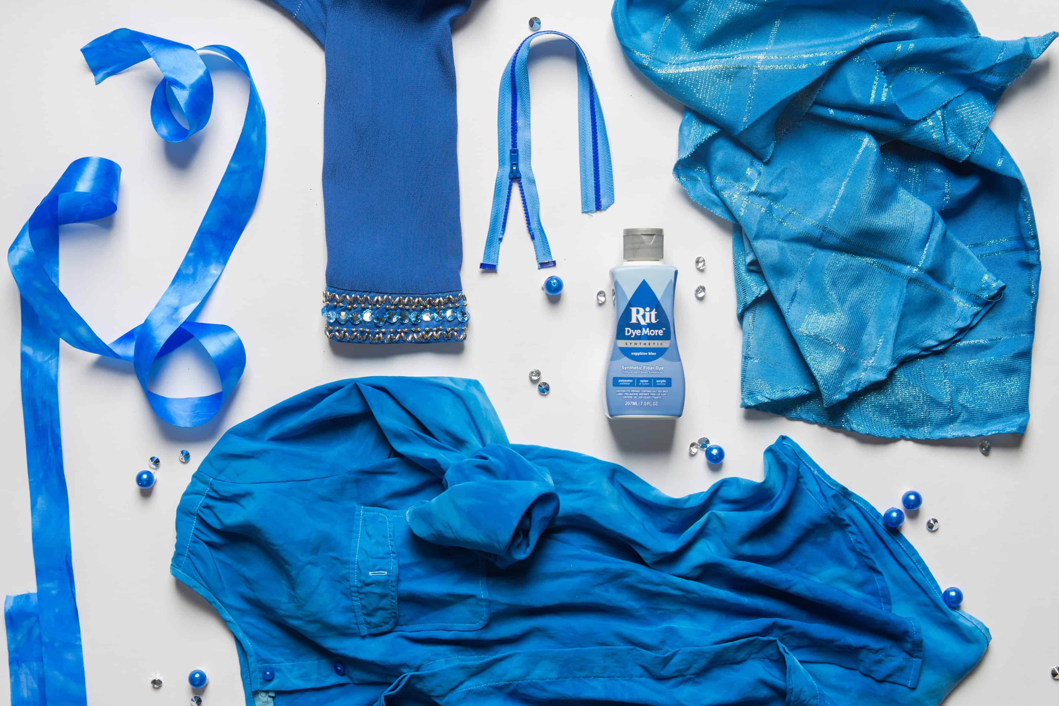 Sapphire Blue DyeMore For Synthetics Rit Dye