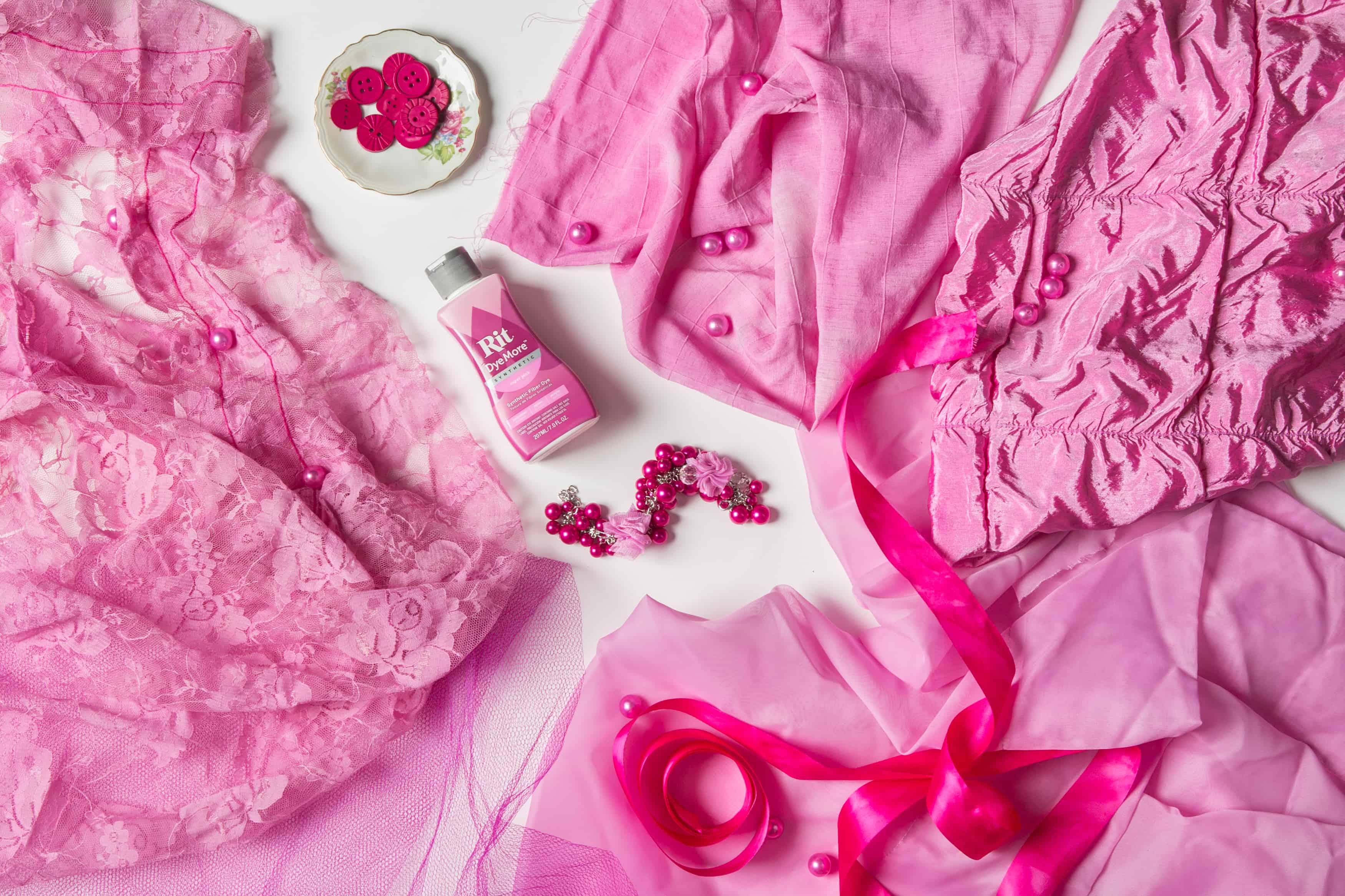 Super pink dyemore for synthetics rit dye