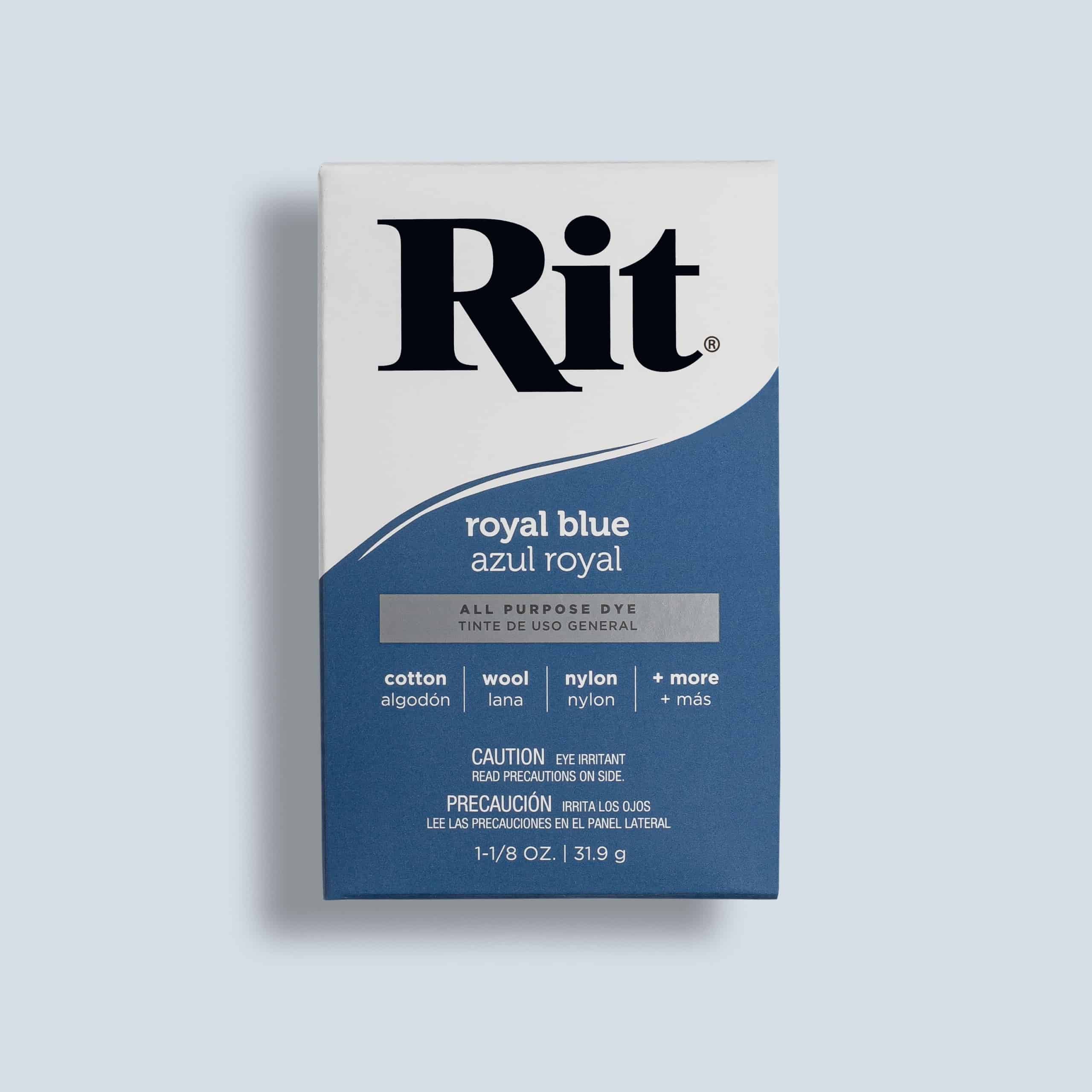 Royal Blue All-Purpose Dye – Rit Dye