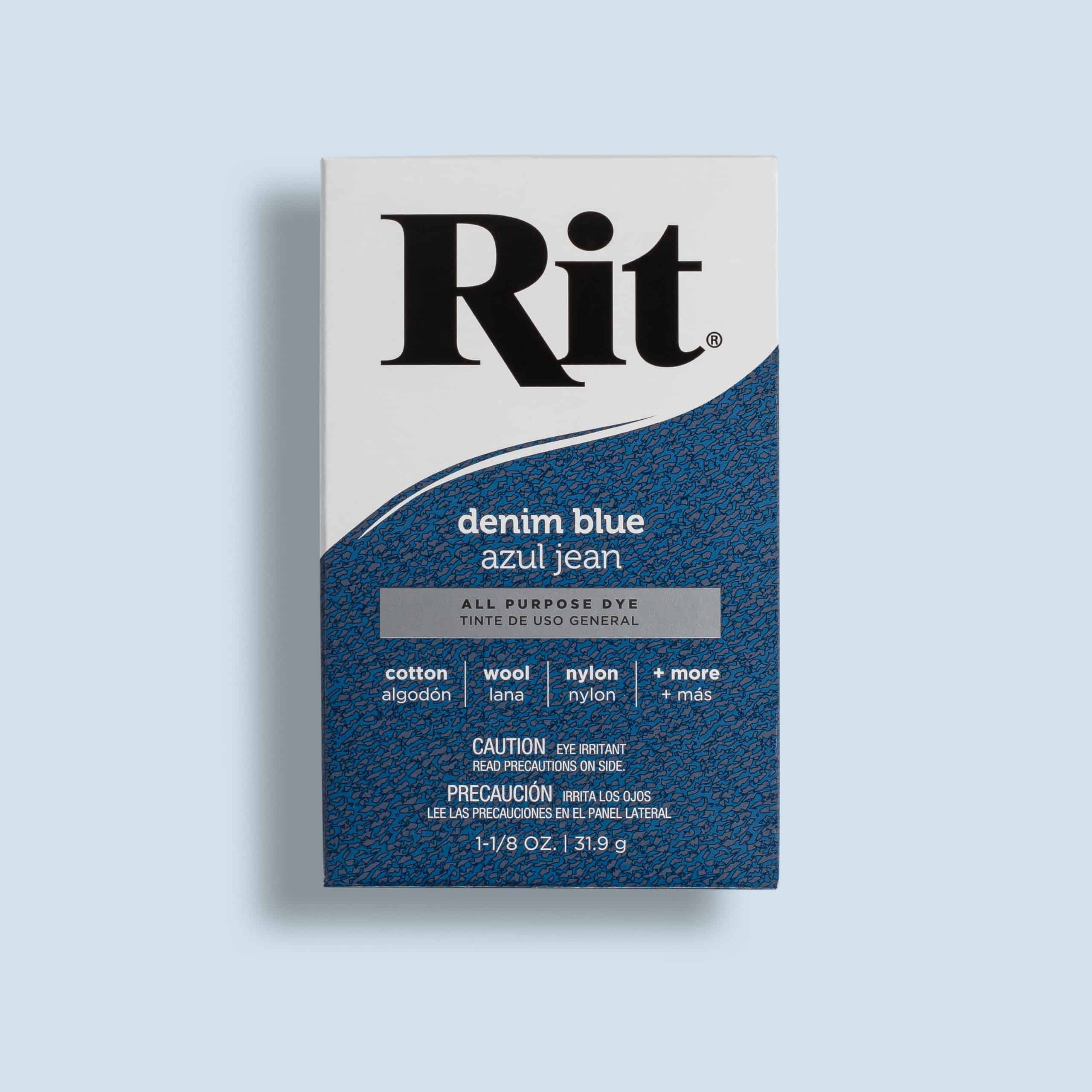 Rit All-Purpose Liquid Dye, Denim Blue