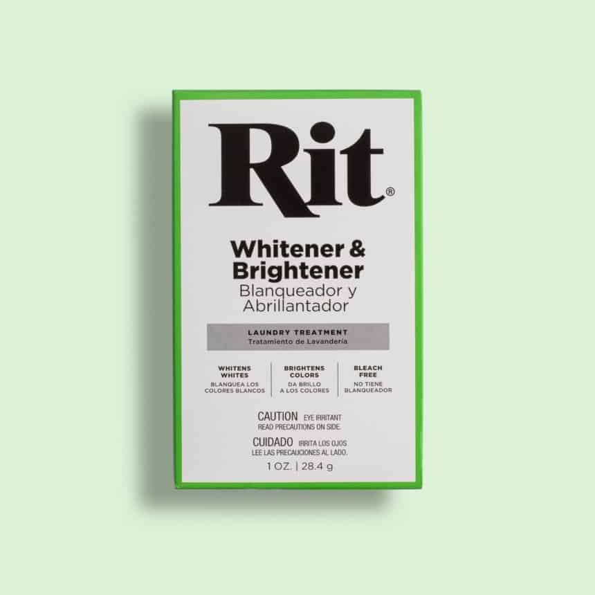 RIT Fabric Whitener and Brightener Powder - 28.4g (1 oz) - Pack of