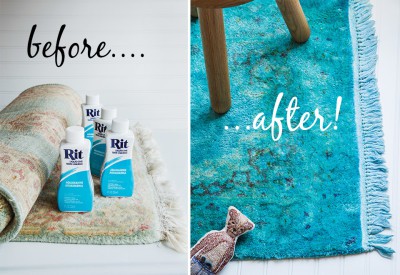 Sweet Paul Overdyed Rug – Rit Dye