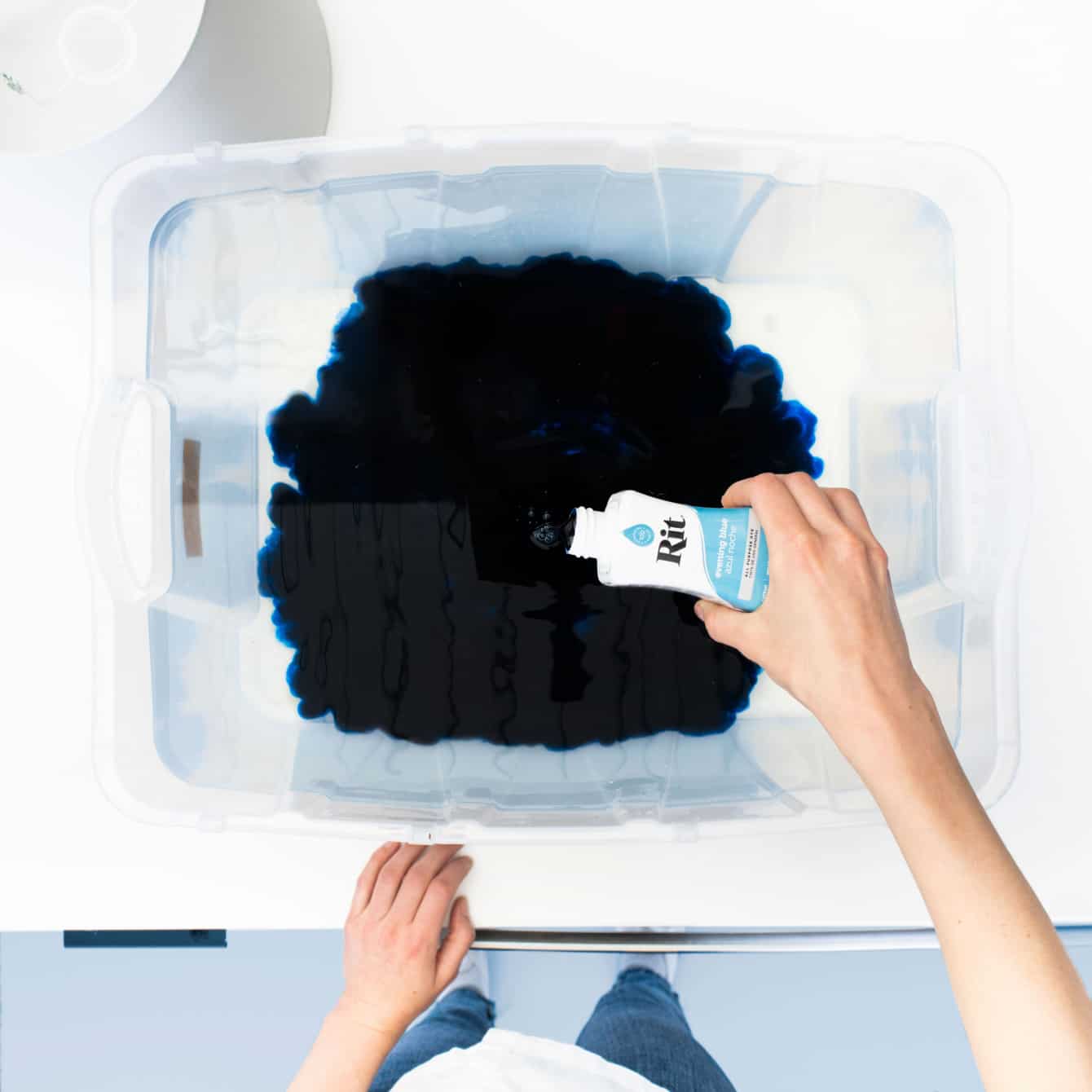 How to Dye a Lampshade