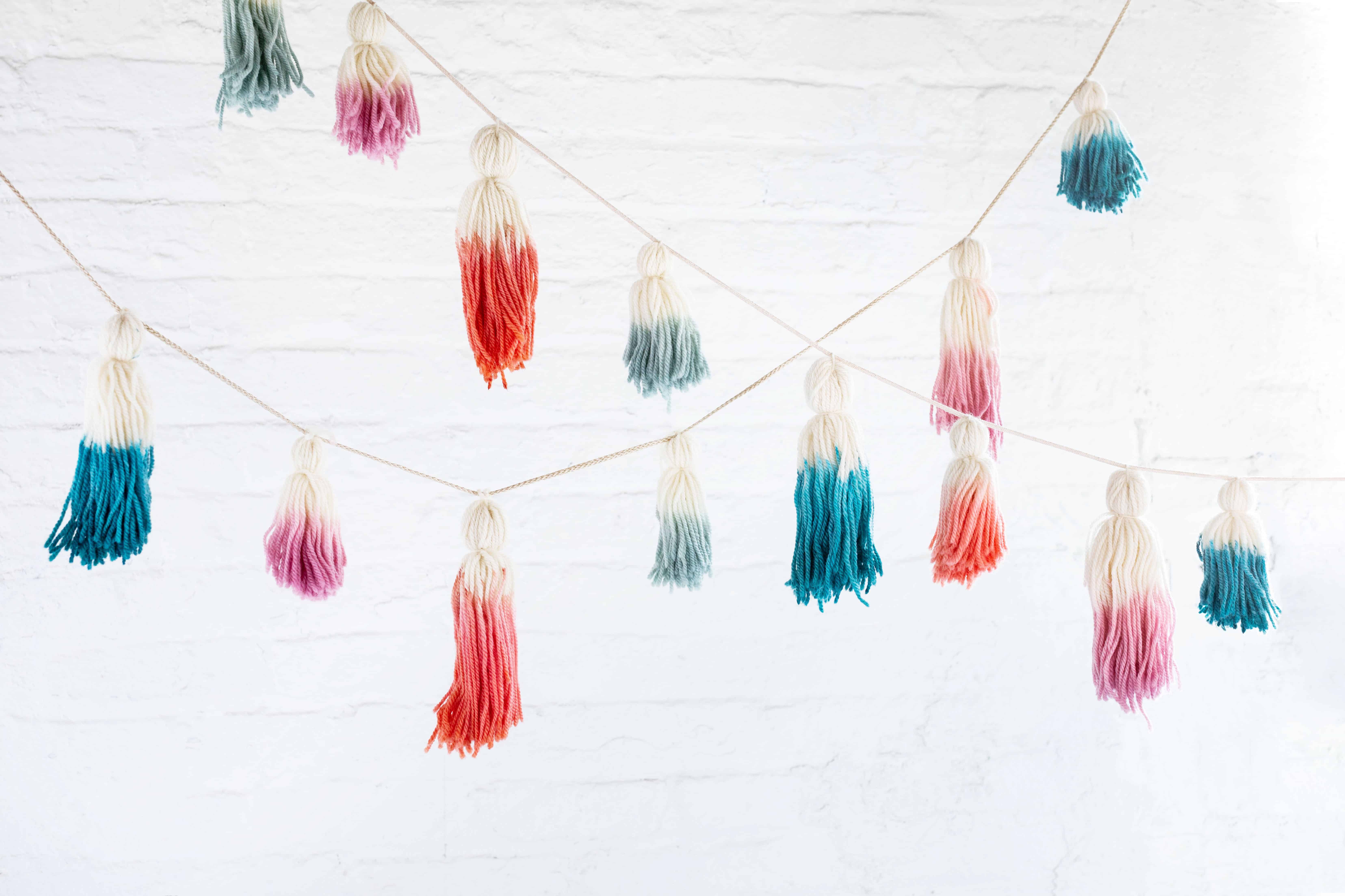 Dip Dyed Tassels