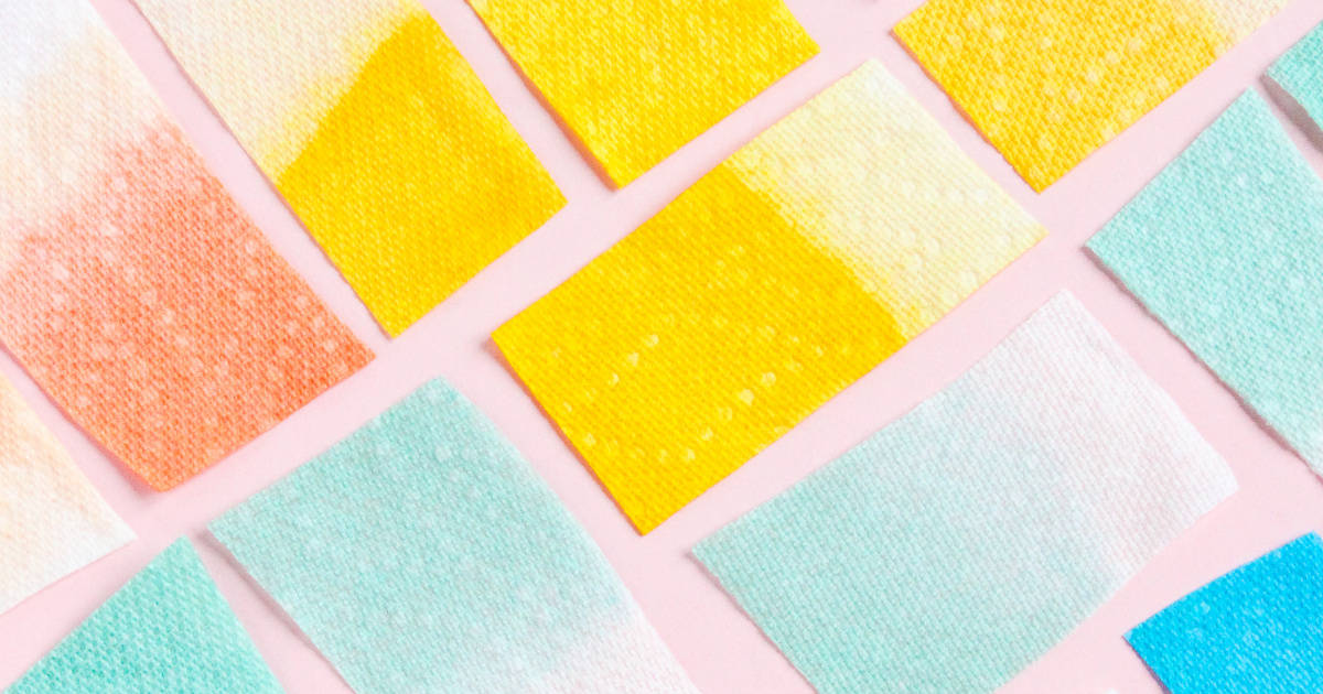 Fabric Dye Mixing Chart