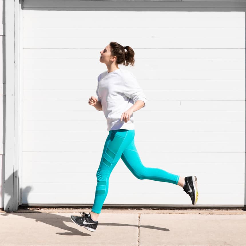 Inspire Leggings - Teal Colorblock | MT SPORT