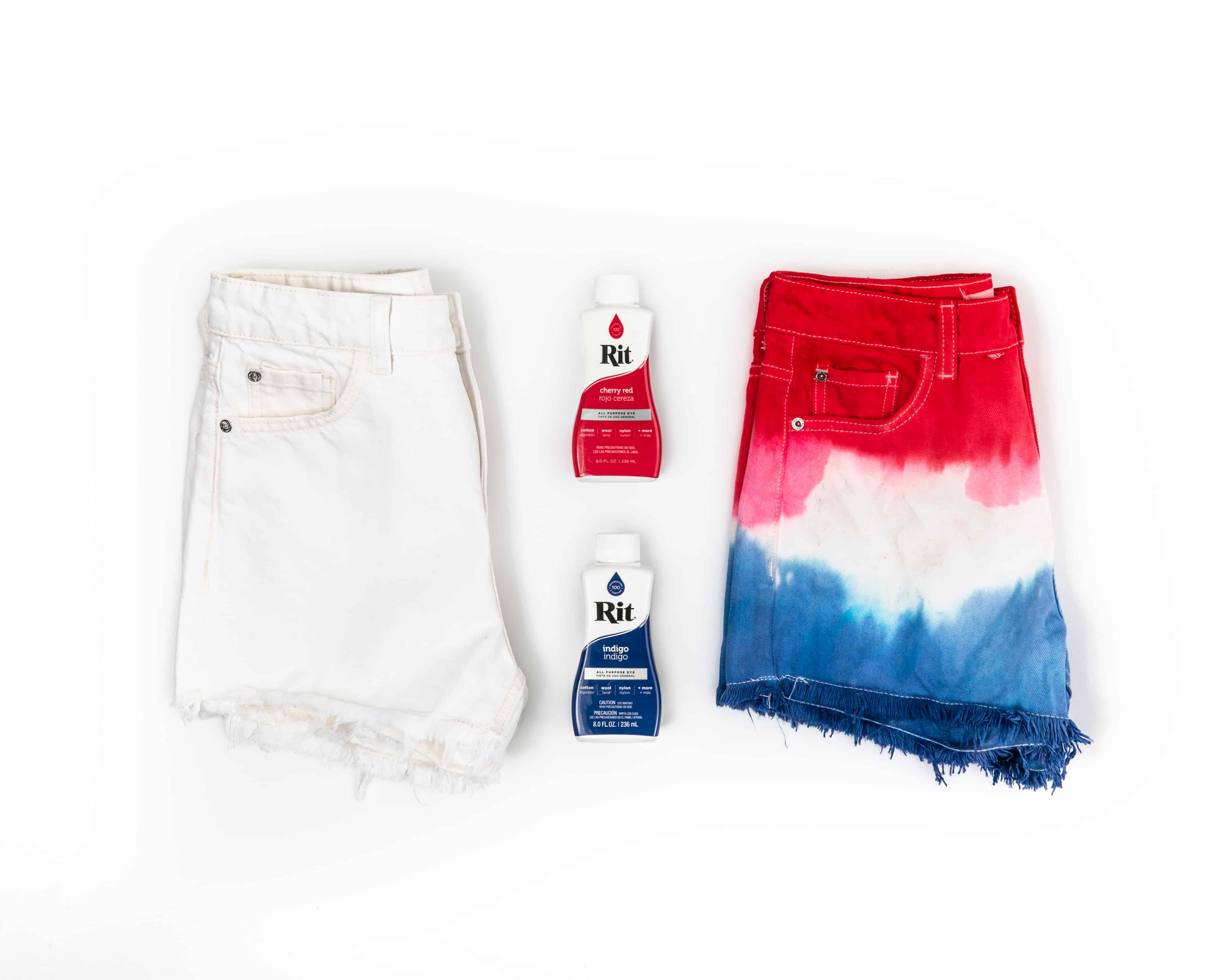 Red White and Blue Tie Dye DIY - Everyday Party Magazine