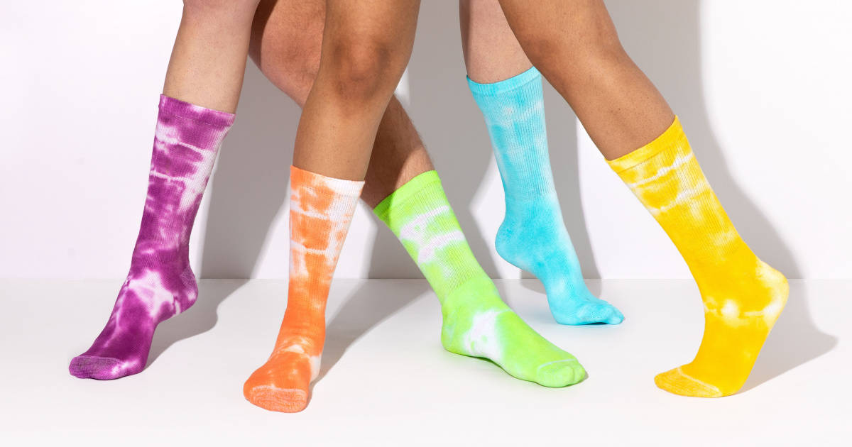 How To Tie Dye Socks With Rit