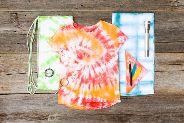 How to use Rit dye to Tie Dye 