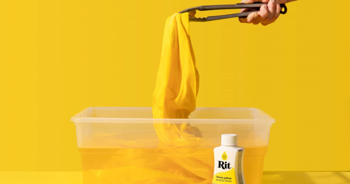 How to use RIT dye in the Sink - Needles and Know How