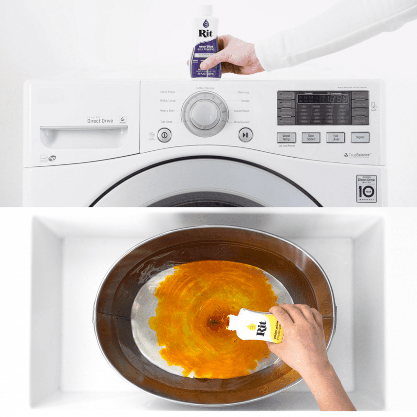 How To Dye Clothes In The Washing Machine With RIT Dye, 58% OFF