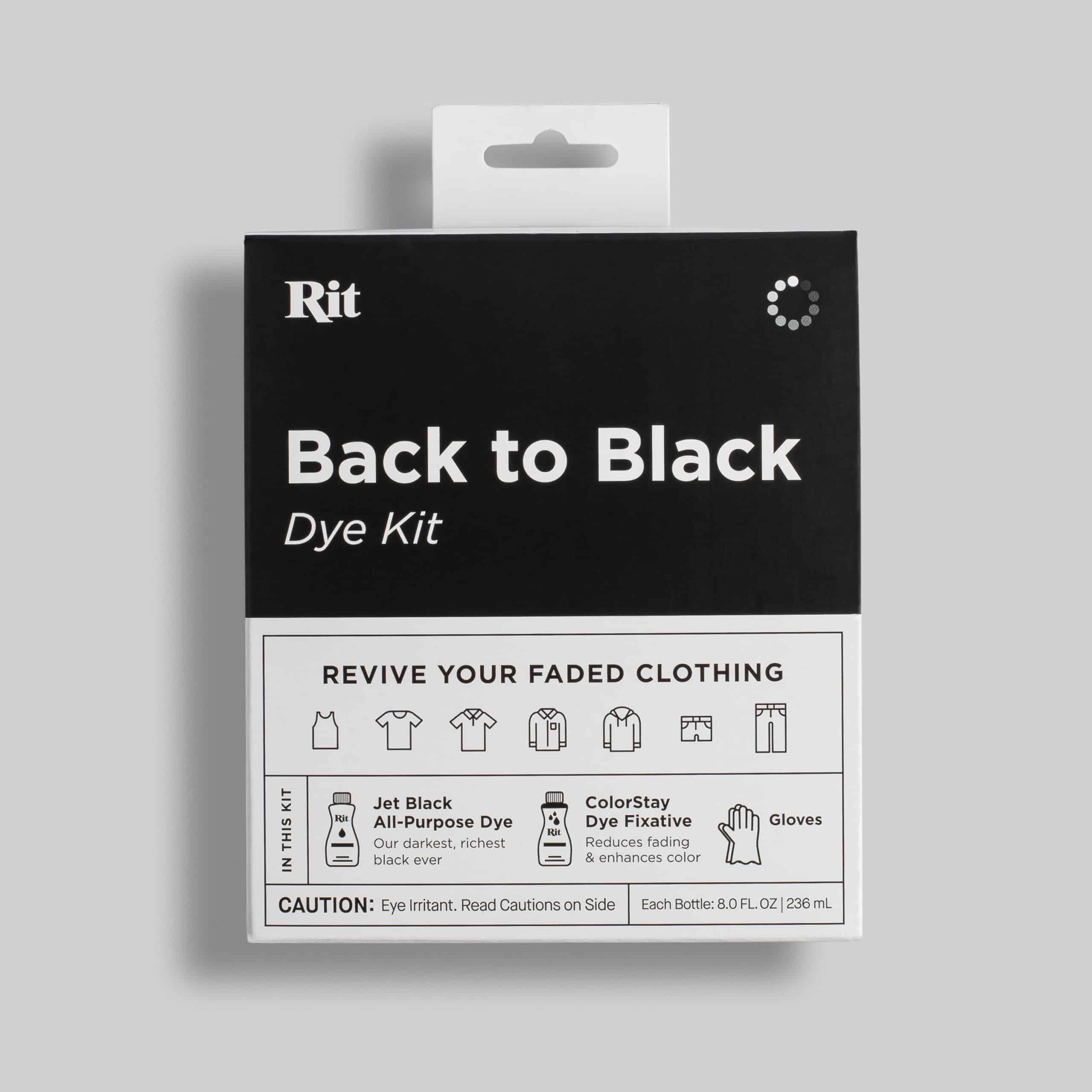 Rit Back to Black Dye Kit 