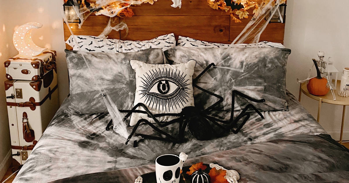 TieDyed Spiderweb Bedding Rit Dye