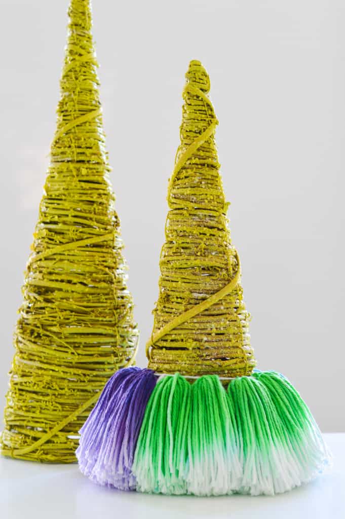 Dip Dyed Tassel Tree for the Holidays 