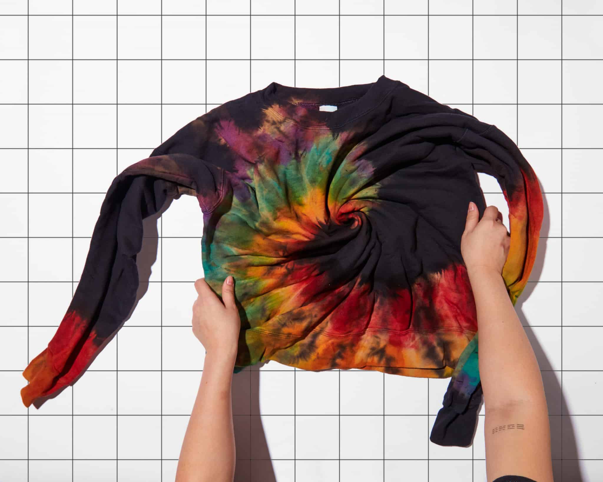 Reverse TieDye Rit Dye
