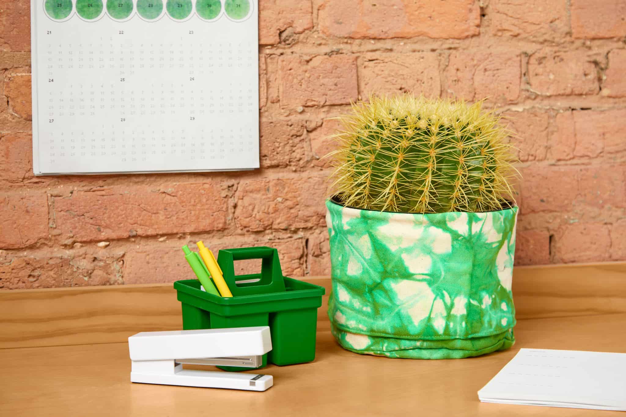 Truly Green Canvas Pot Cover