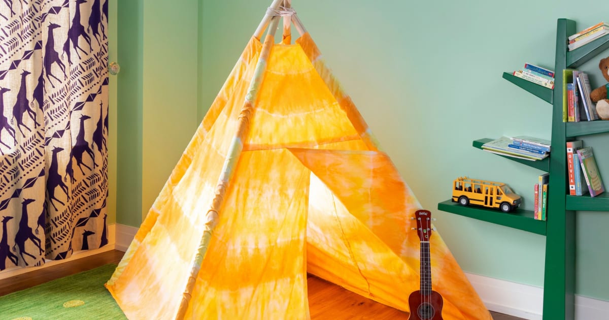 Kid’s Tie-Dye Tent – Rit Dye