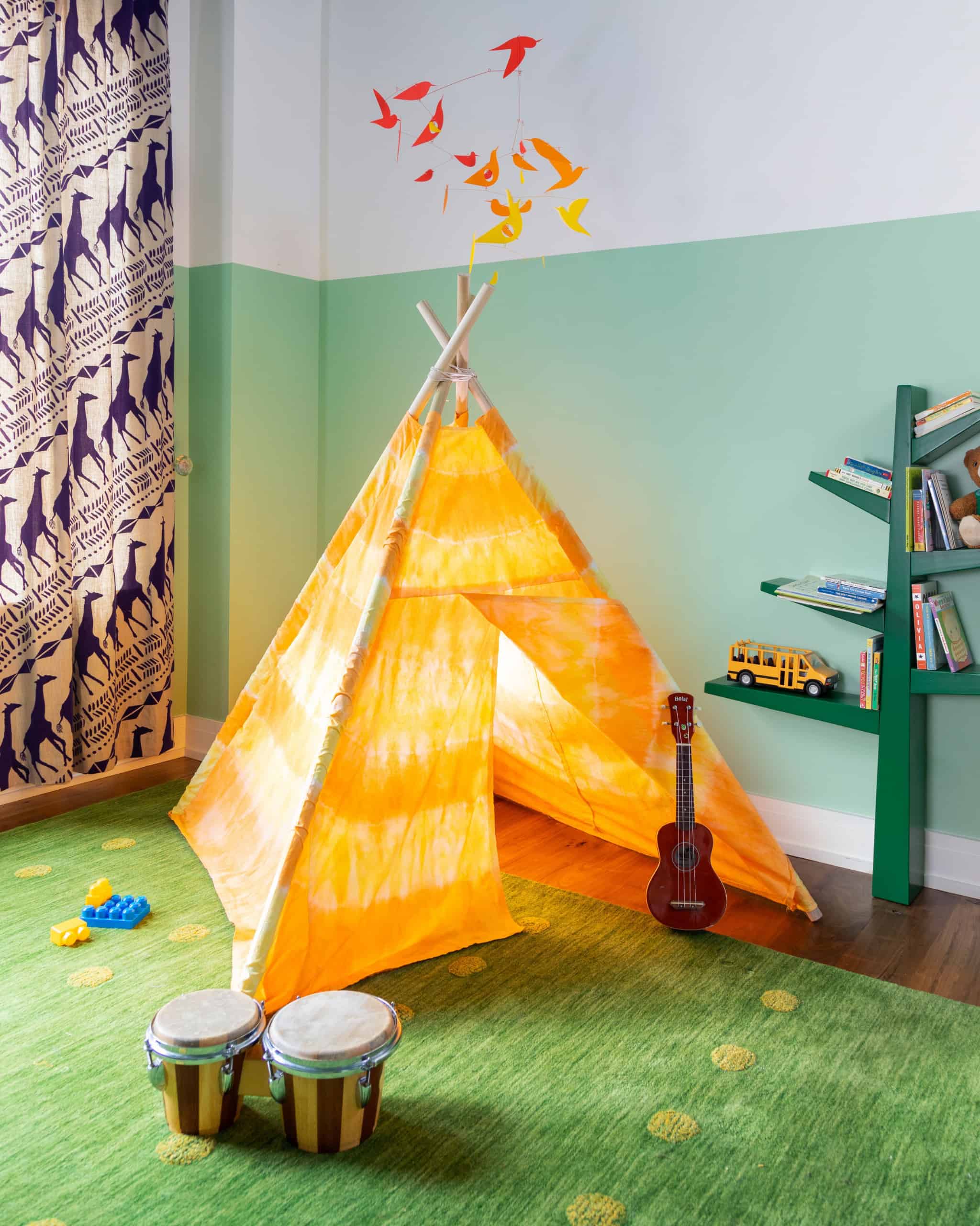 Kid’s TieDye Tent Rit Dye