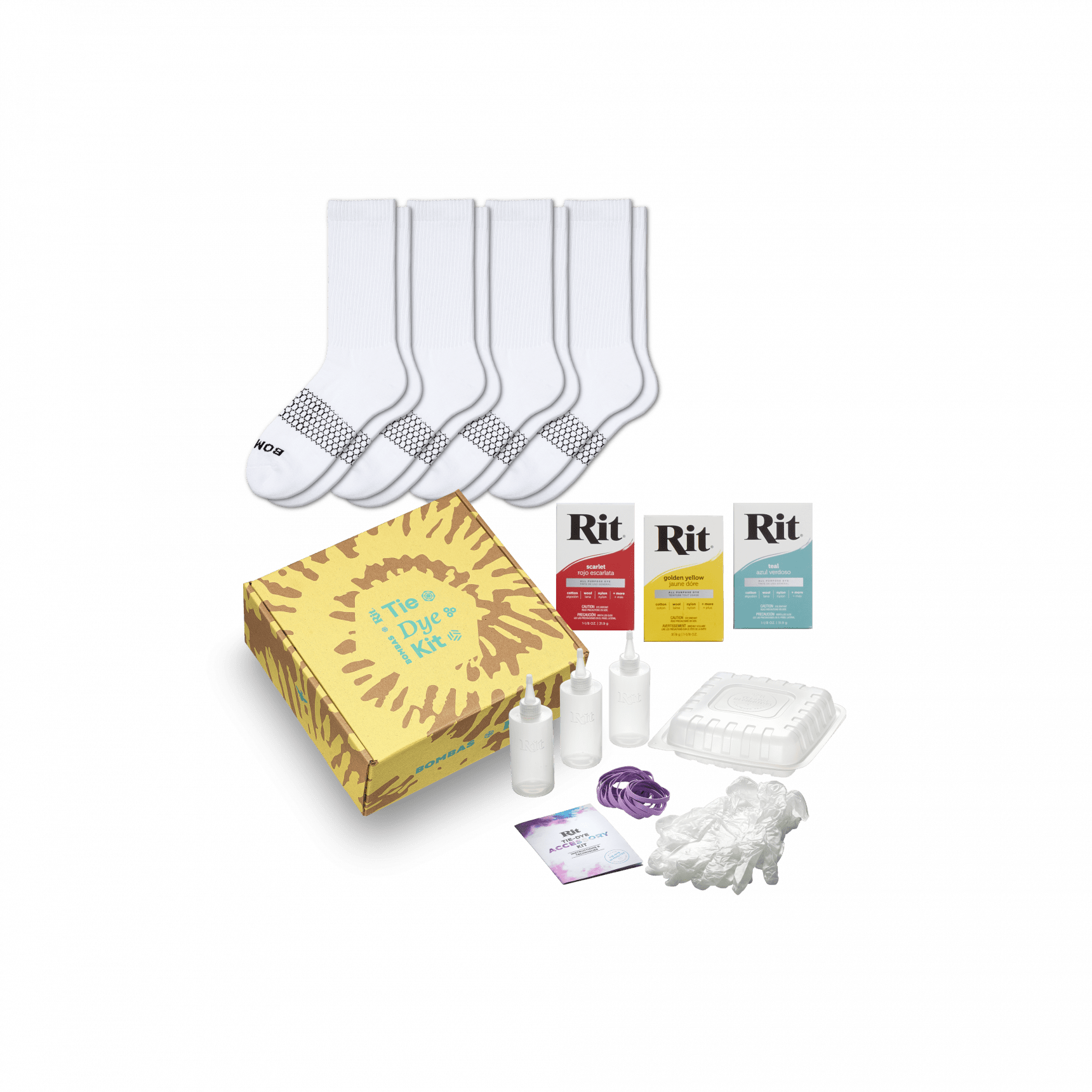 bombas socks tie dye