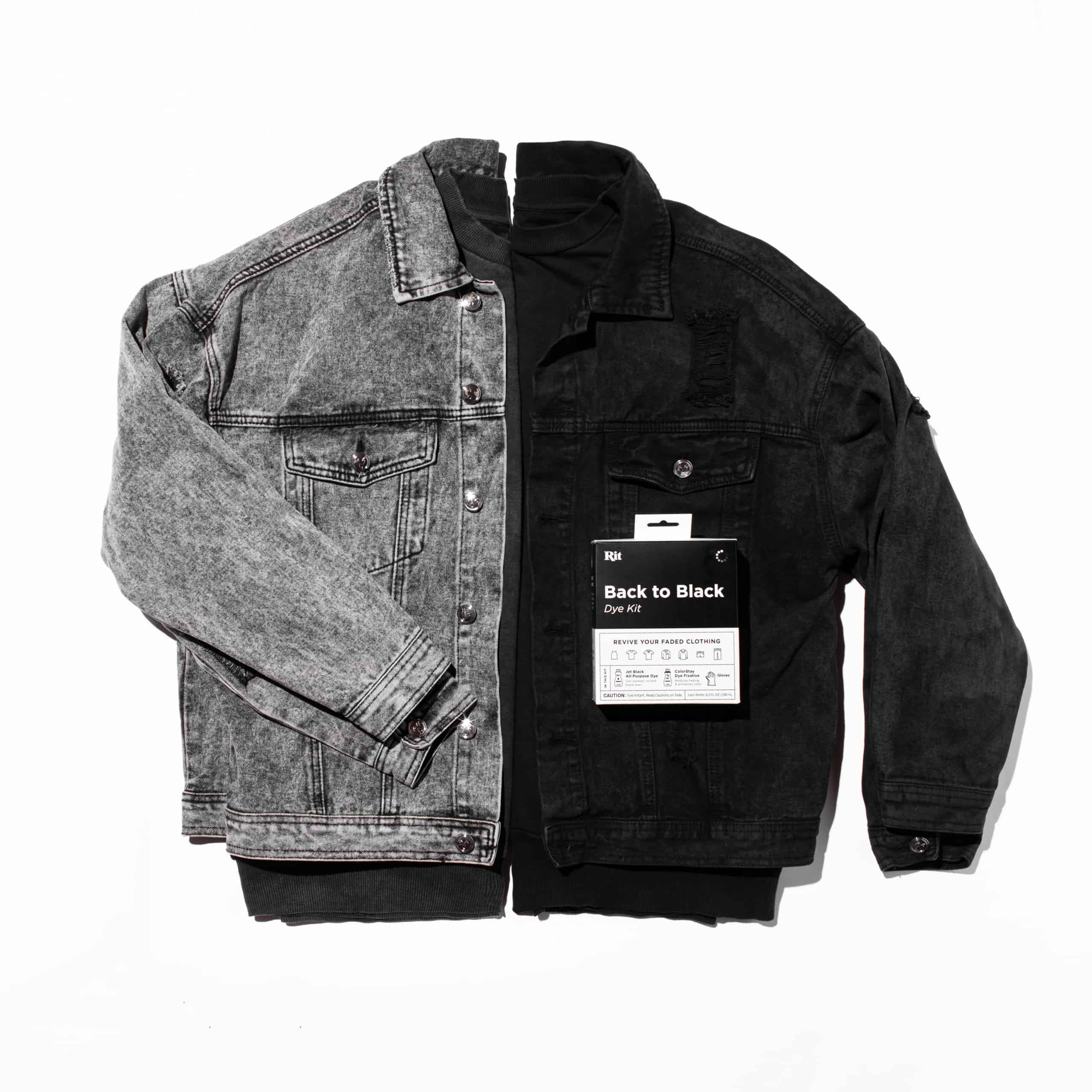 Back to Black Denim Jacket