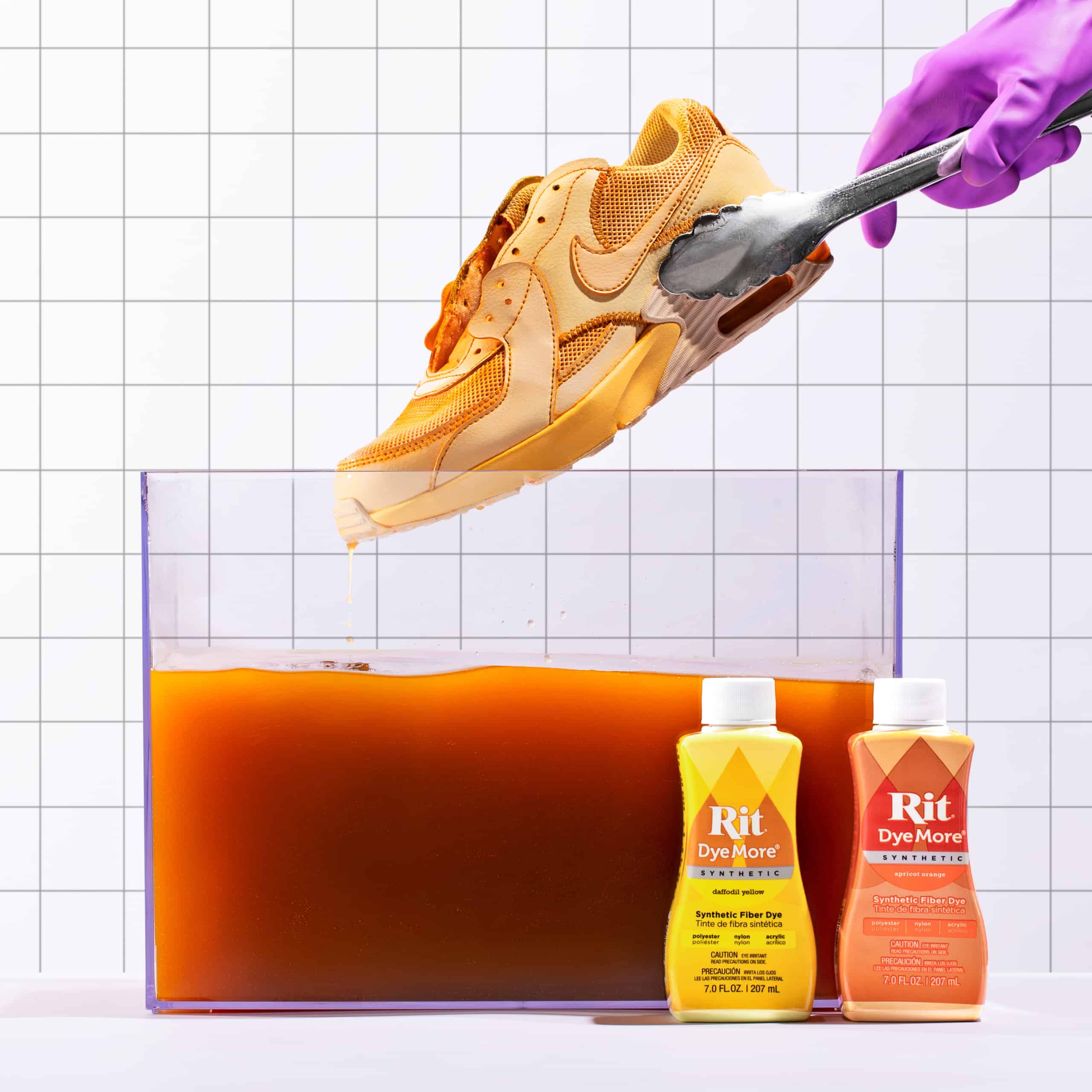 Rit Dye More Synthetic Fiber Dye Apricot Orange