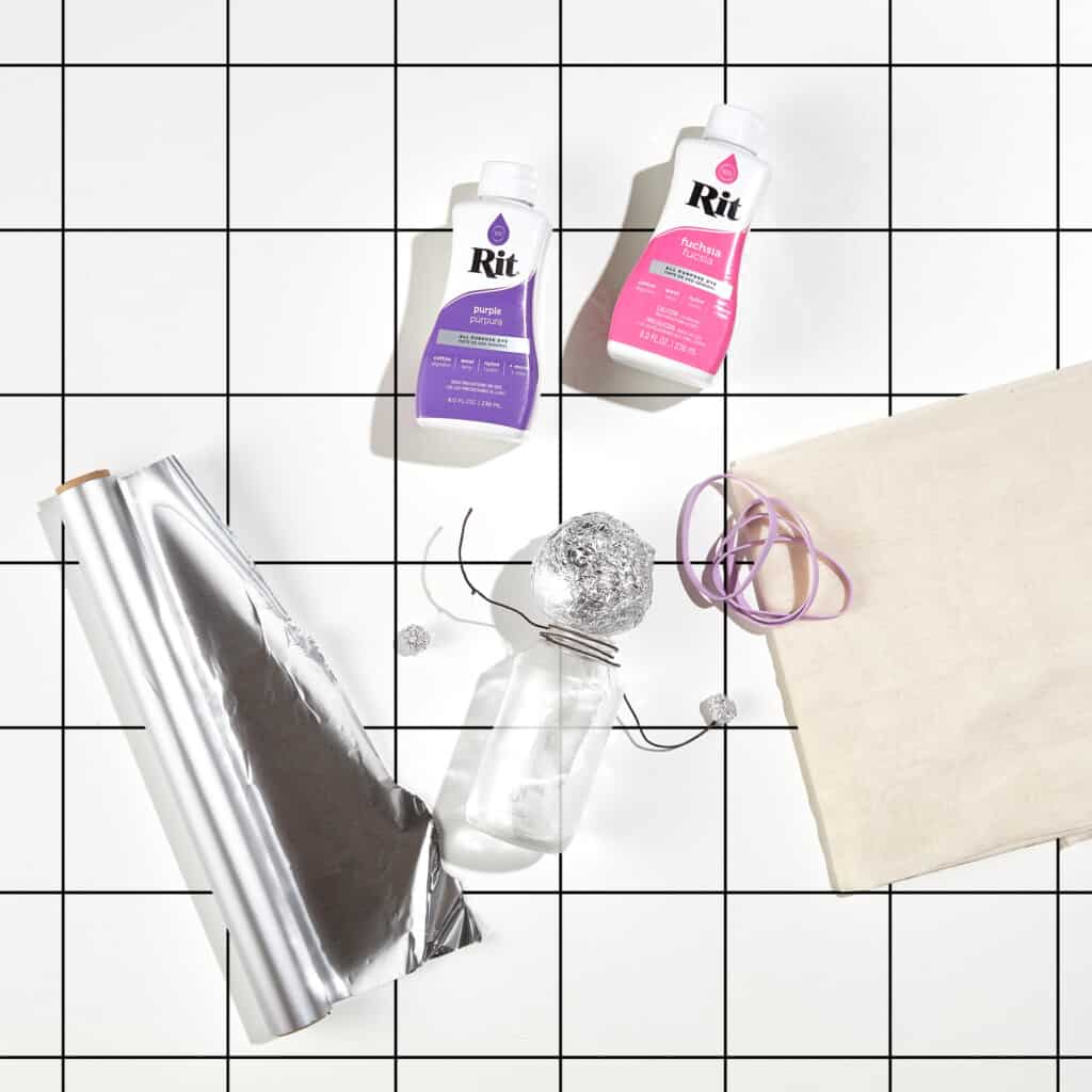 TieDye Cheesecloth Ghosts Rit Dye