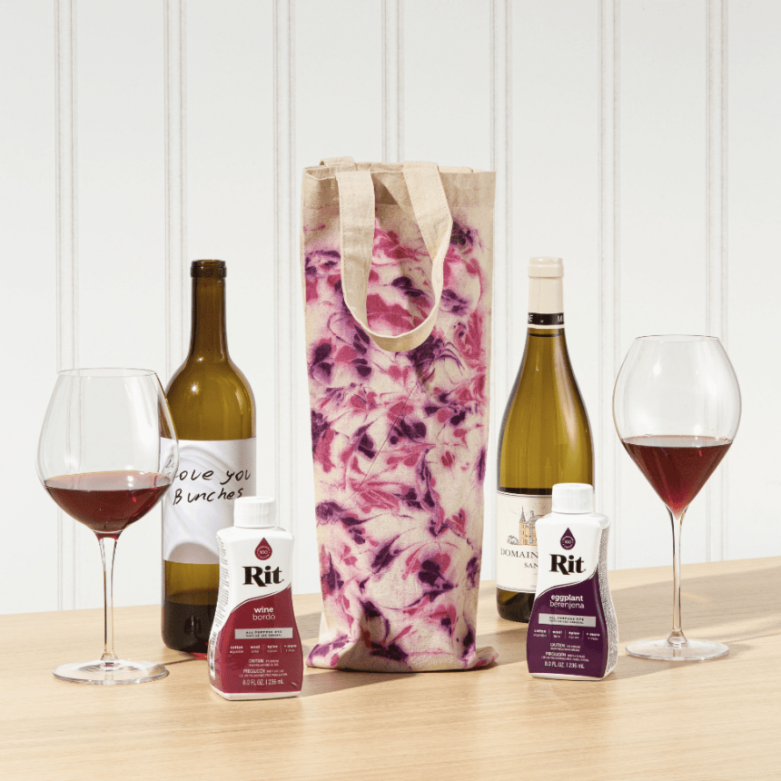 Marble Wine Bag 