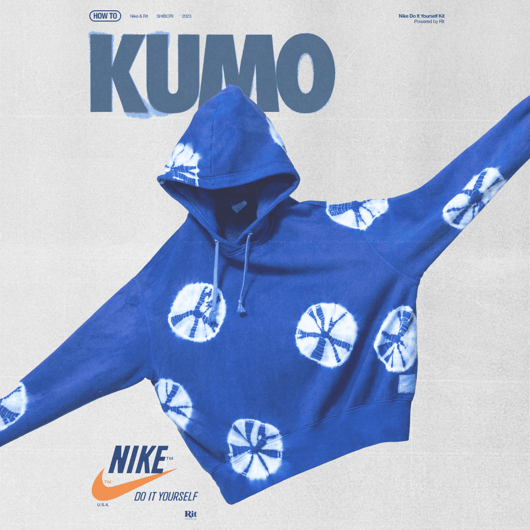 Rit x Nike: Kumo Shibori