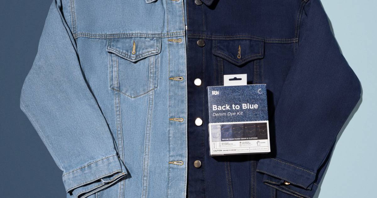 Back to Blue Denim Jacket – Rit Dye