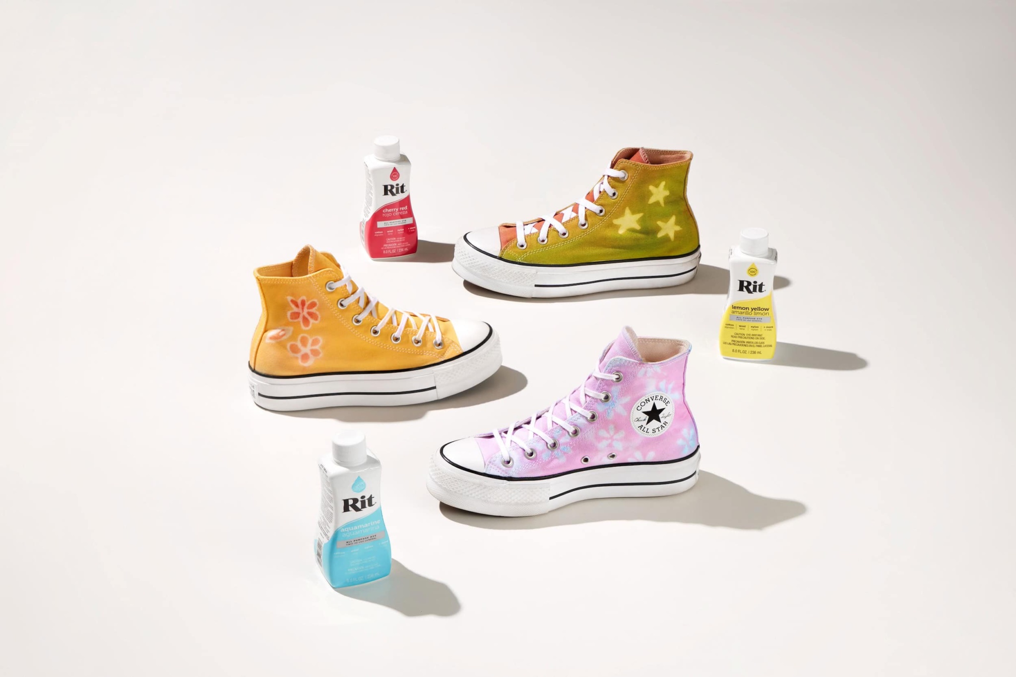 How to Doodle Dye Your Converse Rit Dye