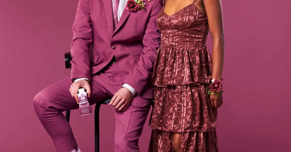 Dyeing Formal Wear  Rit Dye